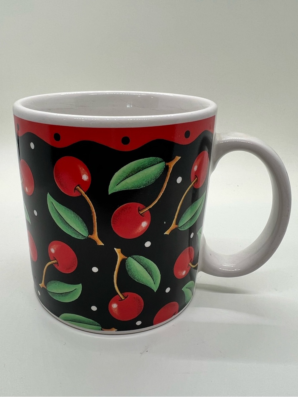 Vintage Mary Engelbreit “Cherries” mug